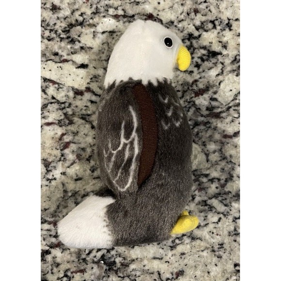 Bald Eagle Audubon Bird PLUSH stuffed animal Wild Republic Tags WORKING 18236 - Picture 3 of 7